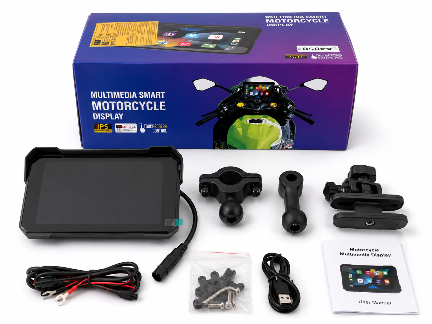 MotoNaviPro™ | 7" CarPlay-Display